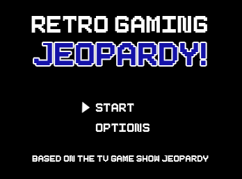 promo picture for the Retro Gaming Jeopardy