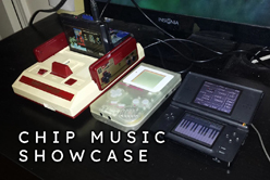 promo picture for Chiptune Showcase