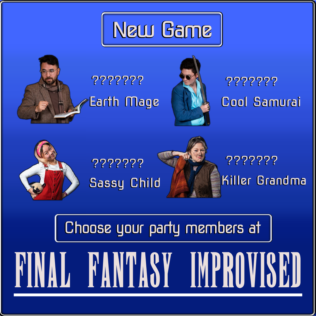 promo picture for Final Fantasy Improv
