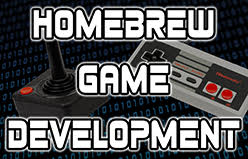 promo picture for the Homebrew Game Dev Panel