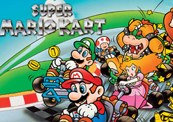 promo picture for Super Mario Kart